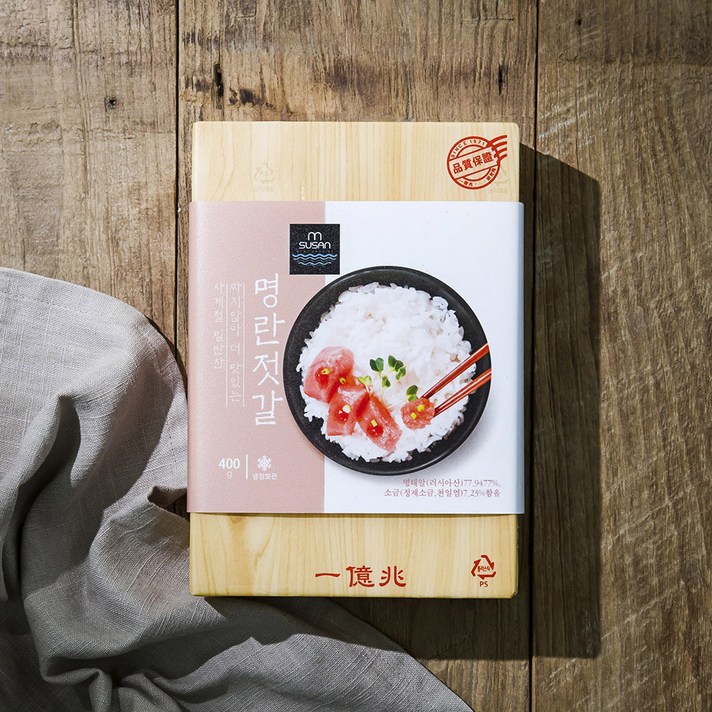 MSUSAN 명란젓갈, 400g, 1개