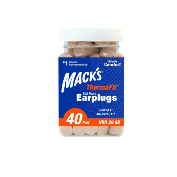 Macks 떨마핏 수면 귀마개 80p, 1세트