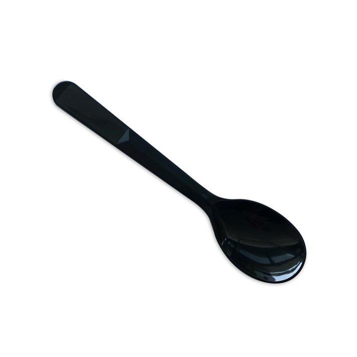 투고팩 아이스크림 스푼 개별포장 대 블랙 12cm, 1000개입, 1개