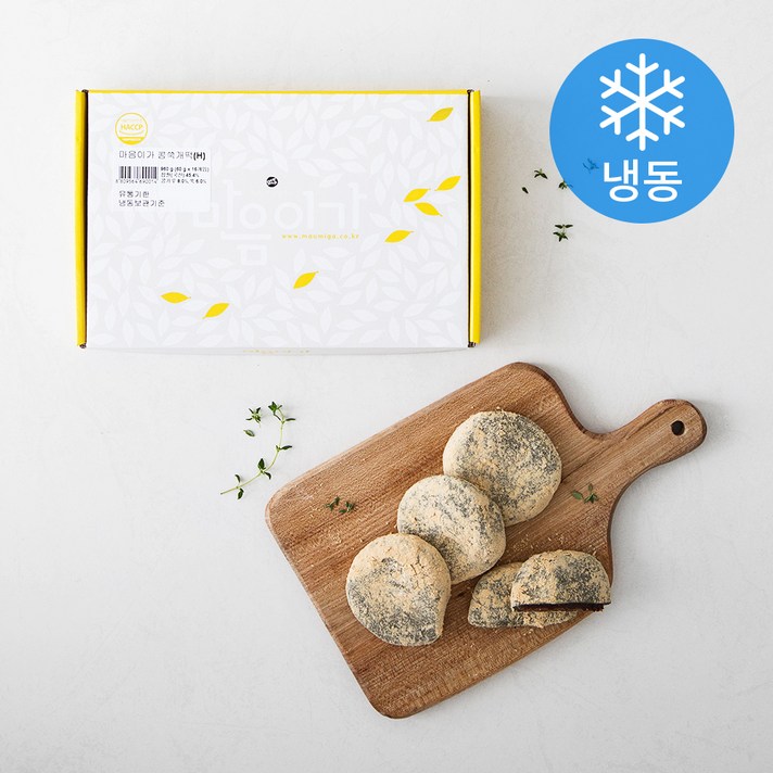 착한마을마음이가 콩쑥개떡 (냉동), 60g, 16개