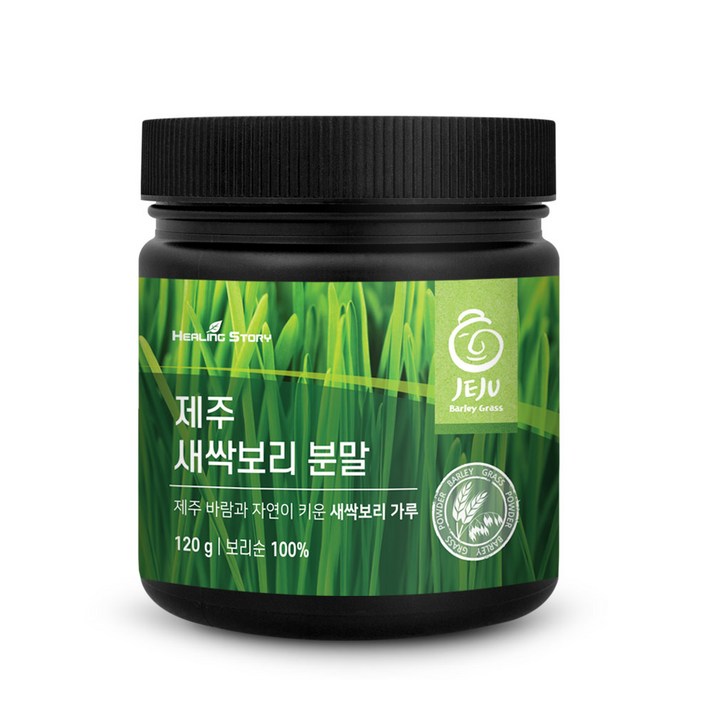 힐링스토리 제주 새싹보리 분말, 120g, 1개