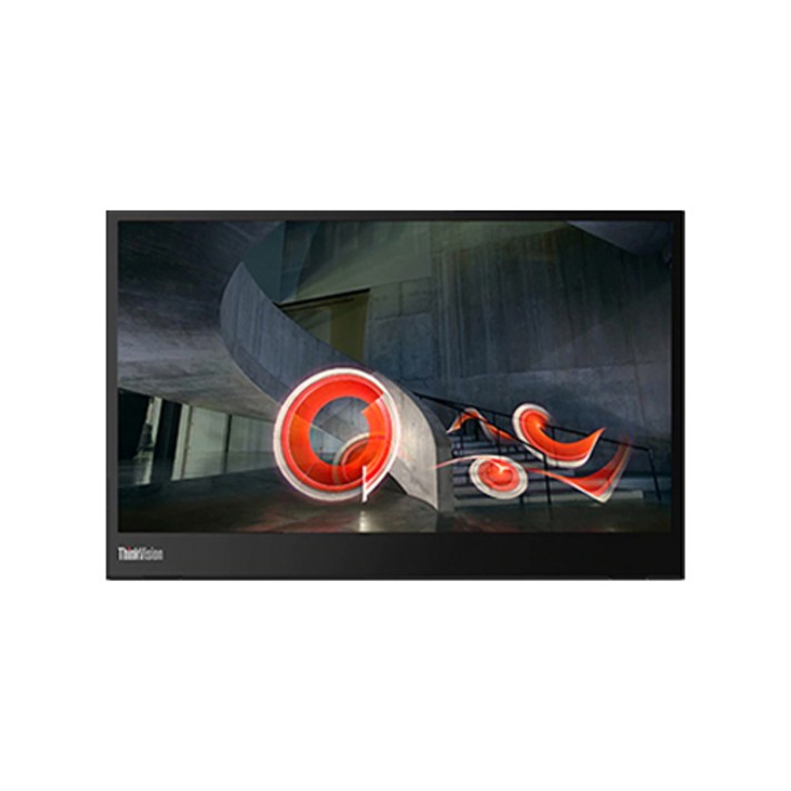 레노버 35.56cm FHD Thinkvision M14 모니터, D18140FX0