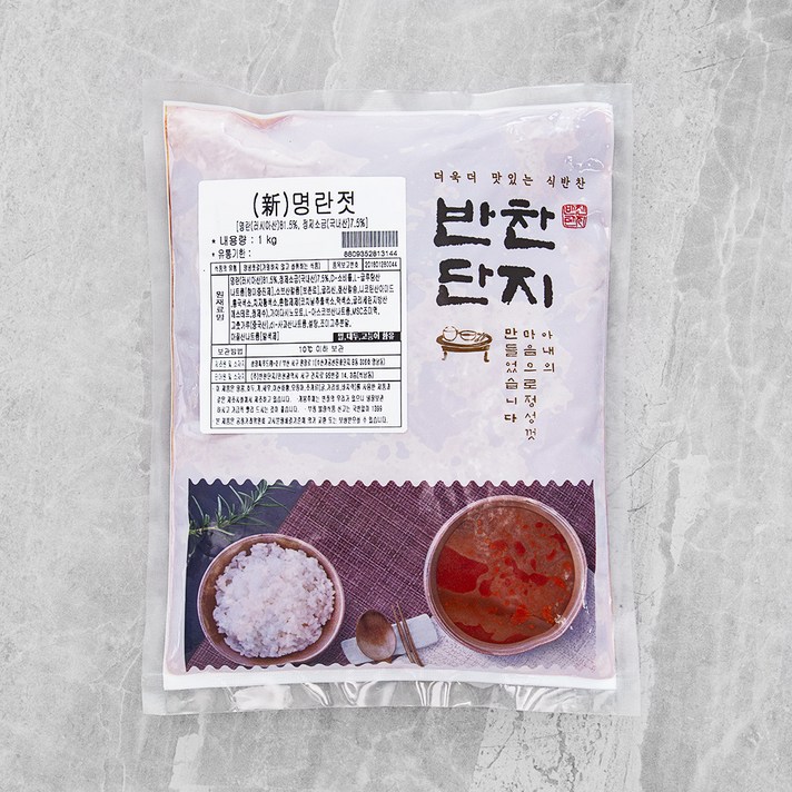 반찬단지 명란젓 선동, 1kg, 1개