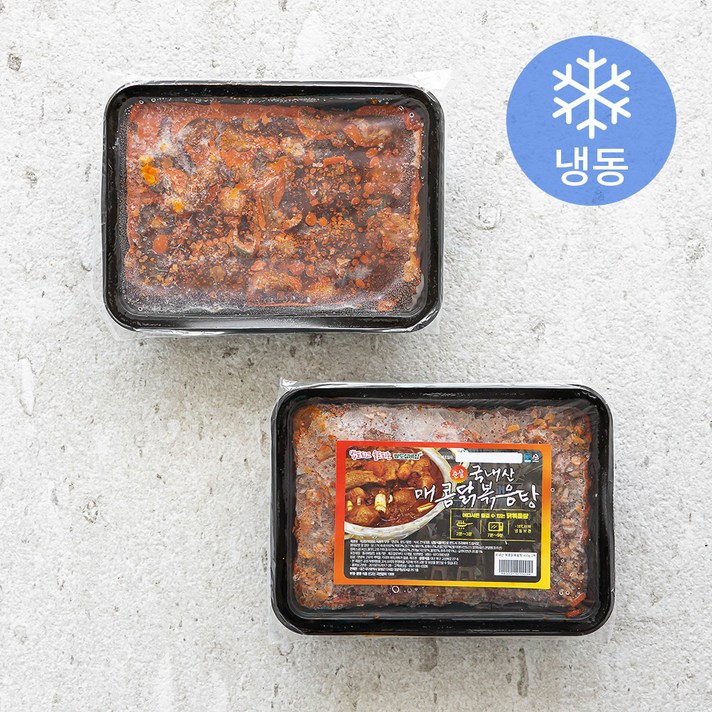 팔도실비집 국내산 매콤닭볶음탕 (냉동), 430g, 2팩