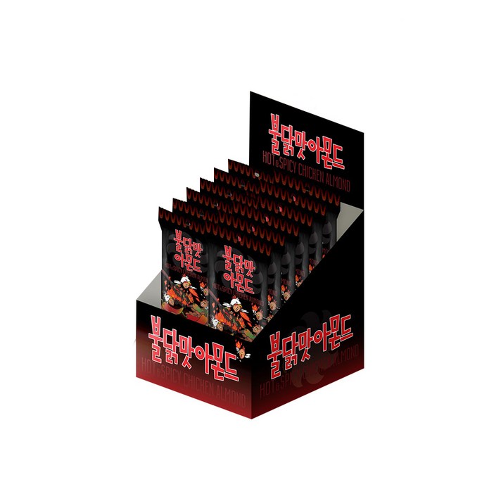 탐스팜 불닭맛 아몬드, 30g, 12개