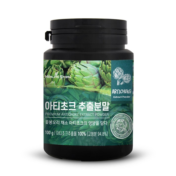 힐링스토리 아티초크 추출 분말, 100g, 1개