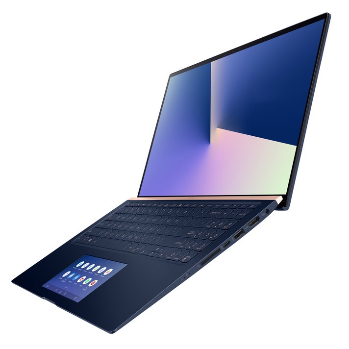 에이수스 젠북15 로얄블루 UX534FAC-A9103T 스크린패드 (10세대 코어i7-10510U 39.62cm WIN10 UHD Graphics 620 IPS광시야각 나노엣지디스플레이), 포함, SSD 1TB, 16GB