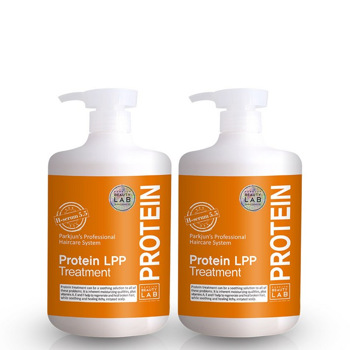 박준뷰티랩 LPP 단백질 트리트먼트 헤어팩, 1000ml, 2개