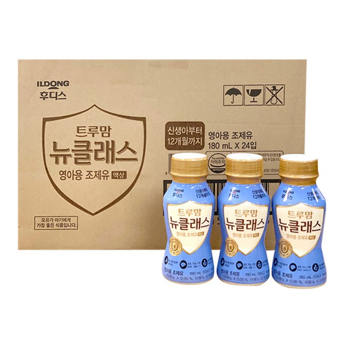 일동후디스 트루맘 뉴클래스 액상분유 1단계 180ml, 24개입, 1개