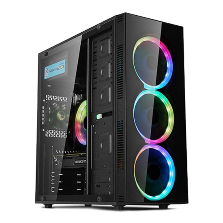 포유컴퓨터 게이밍 조립PC IGA-M1206 (9세대 i5-9400F WIN미포함 8GB SSD240GB RTX2060 SUPER 8GB), IOF-M1206, 기본형