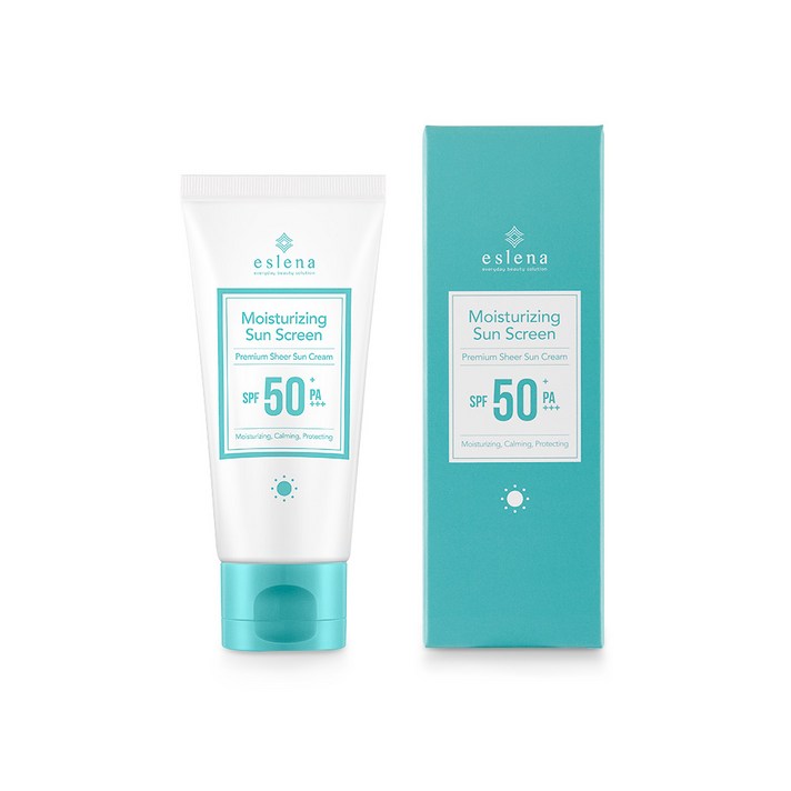 에슬레나 모이스쳐라이징 썬 스크린 SPF50+ PA+++, 50g, 1개