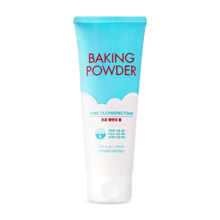 에뛰드하우스 베이킹 파우더 모공 클렌징 폼, 160ml, 1개