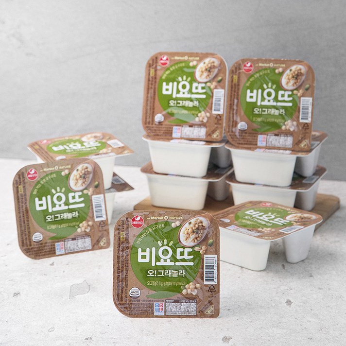 서울우유 비요뜨 오! 그래놀라, 141g, 12개