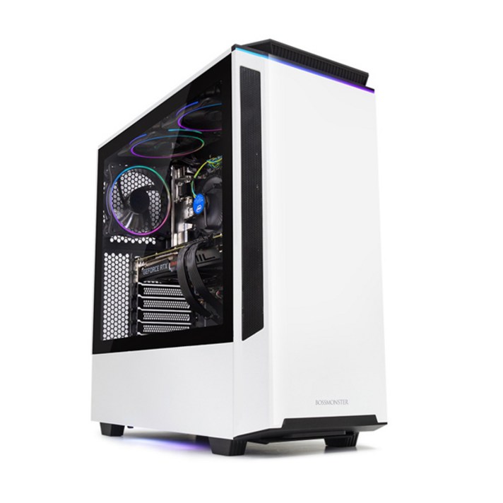 한성컴퓨터 보스몬스터 데스크탑 화이트 DX5727SRX (라이젠7-3700X WIN미포함 16GB SSD 500GB 교체장착 RTX2070 SUPER OC 8GB 교체장착 파워 정격 750W), 기본형