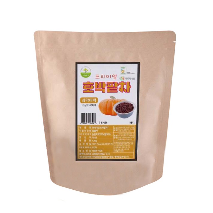 양원농장 프리미엄 호박팥차, 1.2g, 100개