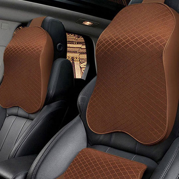 킨톤 빅사이즈 목쿠션 2p, 초코브라운