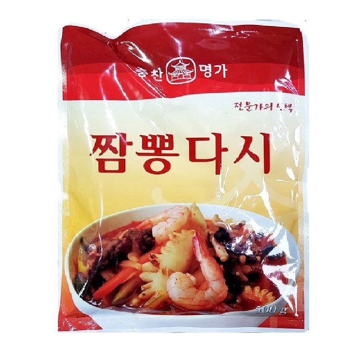 중찬명가 짬뽕 다시 조미료, 500g, 1개