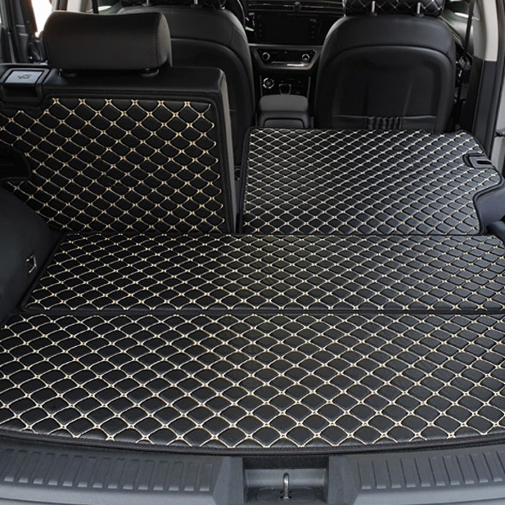 카이만 퀄팅 레더 트렁크매트 블랙, 뷰티풀 코란도