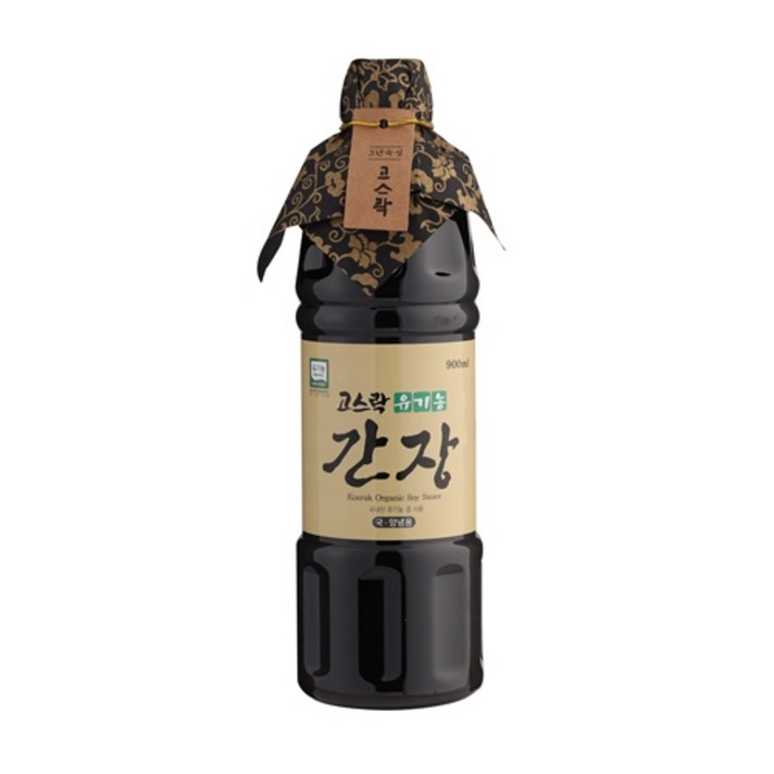 고스락 유기농 간장, 900ml, 1개