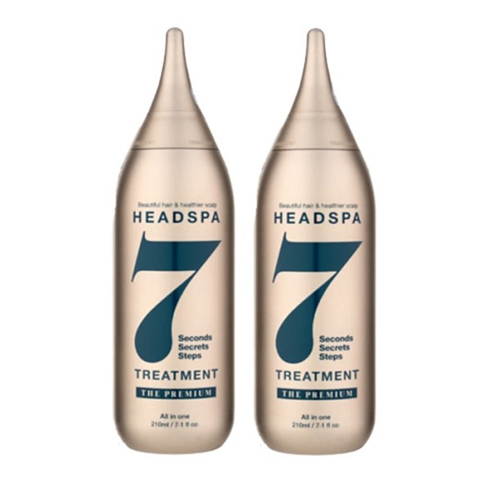헤드스파 7 더 프리미엄 트리트먼트, 210ml, 2개