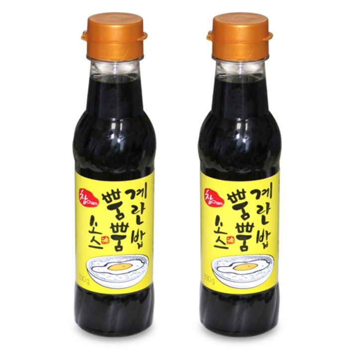 참 계란밥 뿜뿜 소스, 330g, 2개