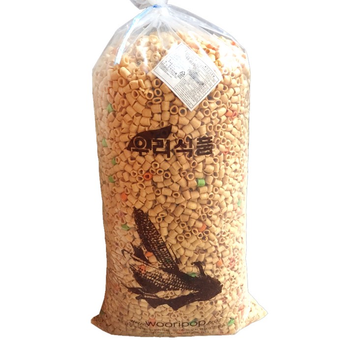 우리 마카로니 칼라 뻥튀기, 2.5kg, 1개