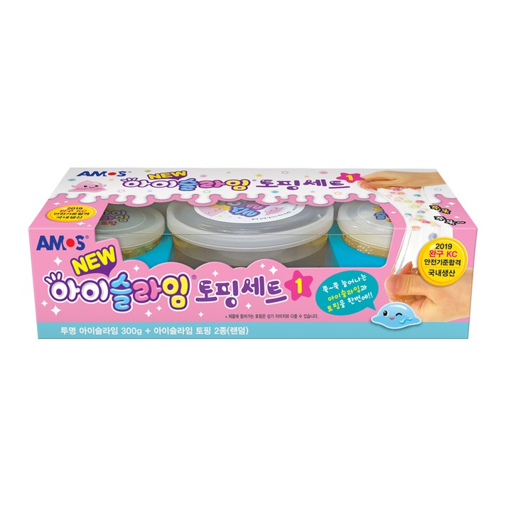 아모스 아이슬라임 토핑세트 1, 랜덤발송