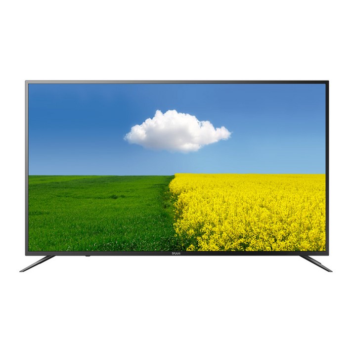 트루비 4K UHD DLED 164cm HDR TV B650UHD HDR Slim, 스탠드형, 자가설치