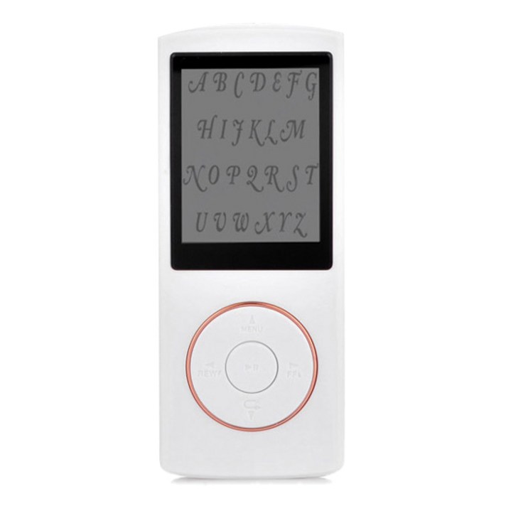 40시간 연속 재생 MP3 플레이어 8GB, BIT-550M, 화이트
