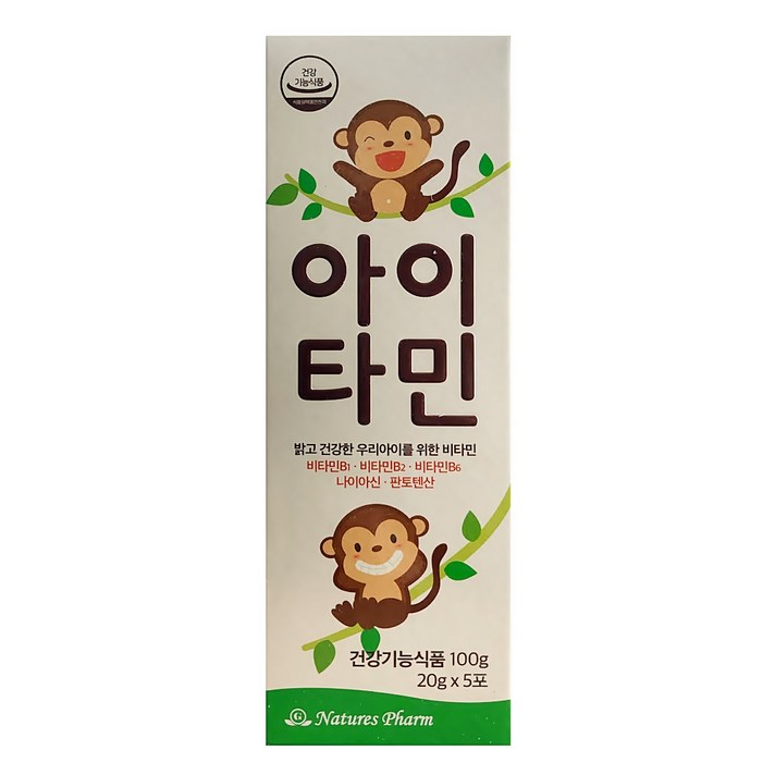 네이처스팜 아이타민, 20g, 5개