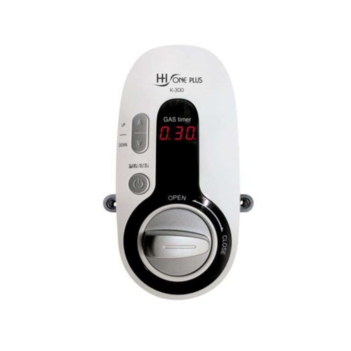 하이원플러스 가스 차단기 멜로디형 K-300, 화이트, 1개