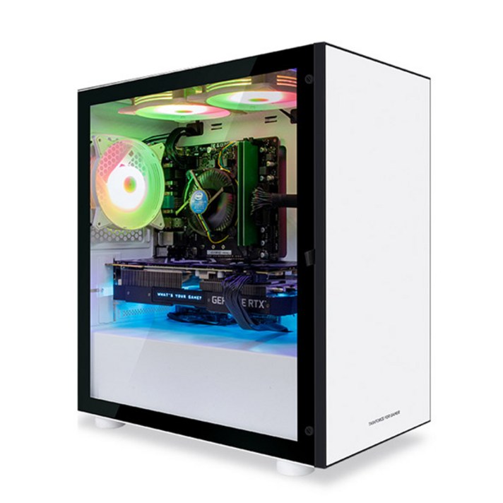 한성컴퓨터 게이밍 데스크탑 TFG MX3566X 화이트 (AMD 라이젠 R5 3500X WIN미포함 16GB SSD 240GB GTX1660 SUPER), 기본형