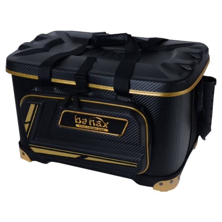 바낙스 바다 낚시 보조가방 2170BLA 45L, Black + Gold