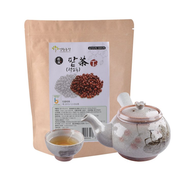 양원농장 팥차, 1.2g, 100개