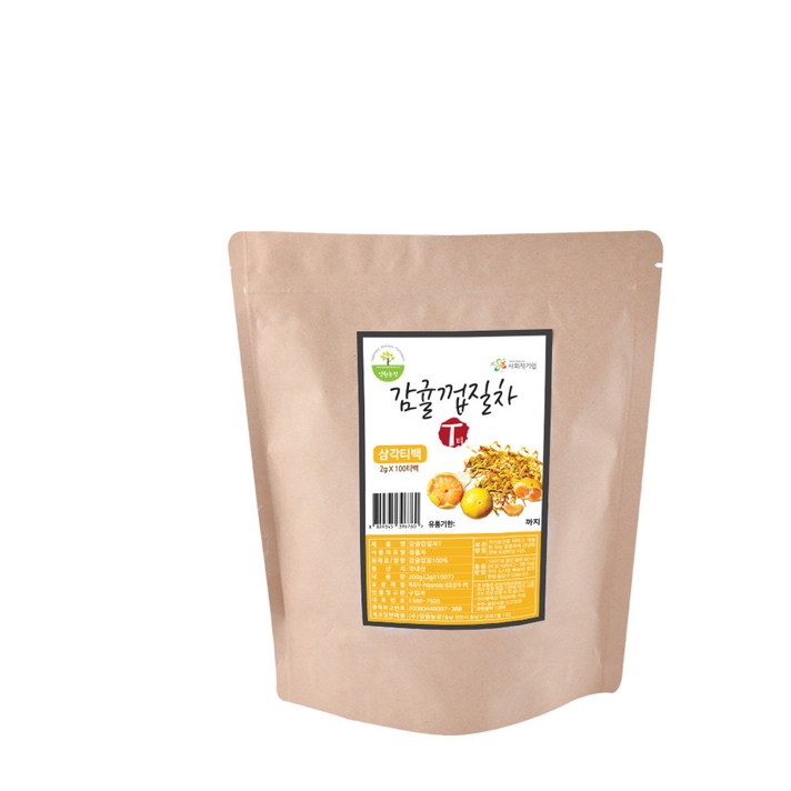 양원농장 감귤껍질차, 2g, 100개