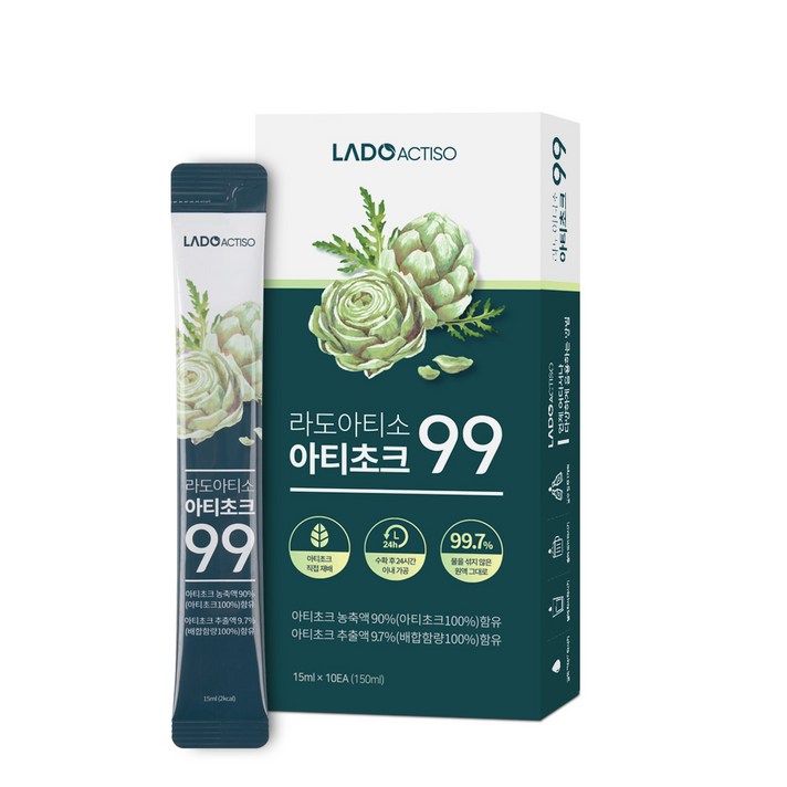 라도아티소 아티초크 99 스틱형, 15ml, 10개