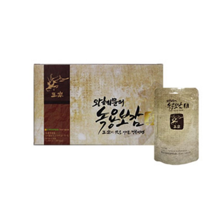 보의당 왕혜문 녹용보감진 건강즙, 60ml, 30개