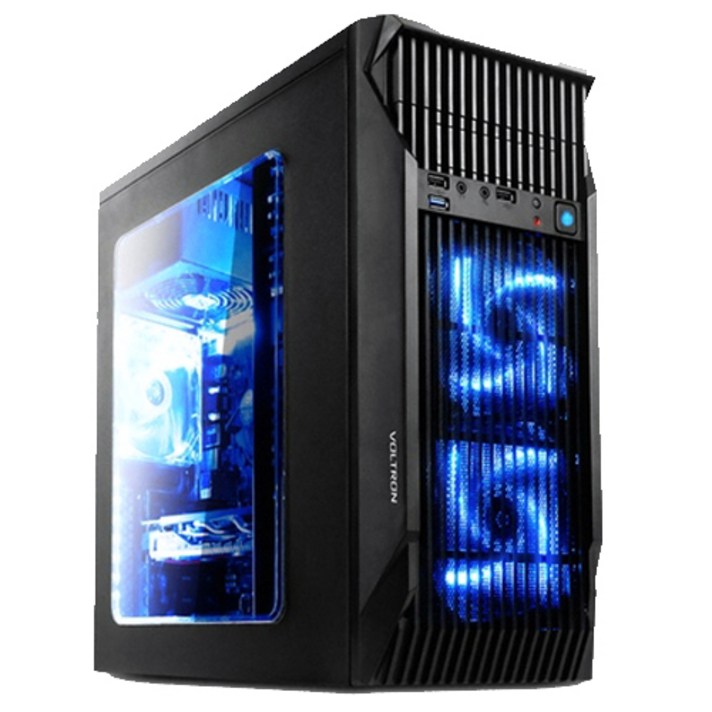 대한컴퓨터 게이밍 조립PC DAEHAN-NOBLESS-PC (라이젠 5-2600X WIN미포함 RAM 16GB SSD 240GB RTX 2060), 기본형