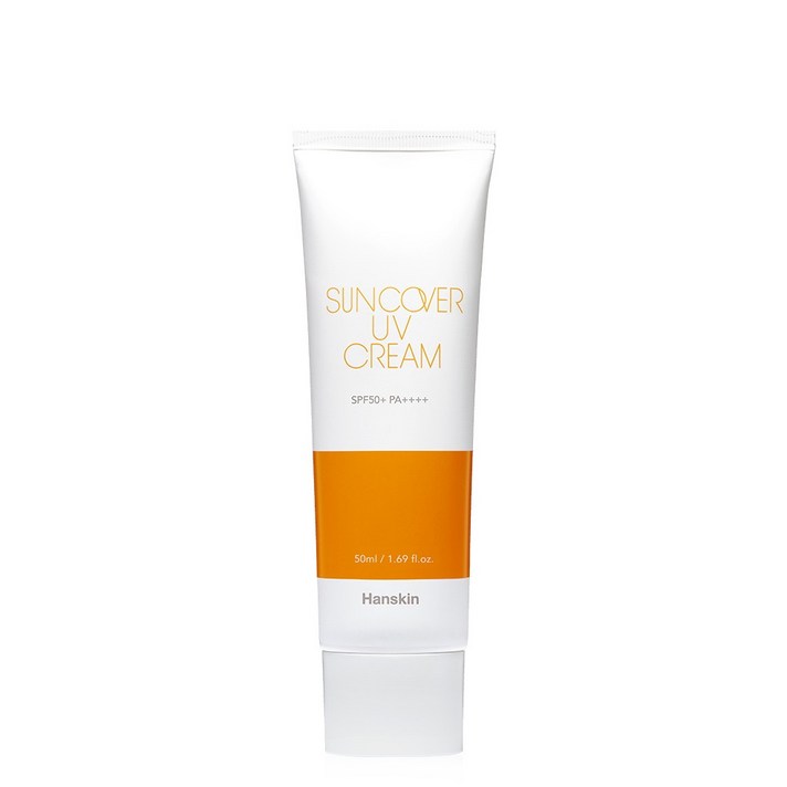 한스킨 선커버 UV 크림 SPF50+ PA++++, 50ml, 1개