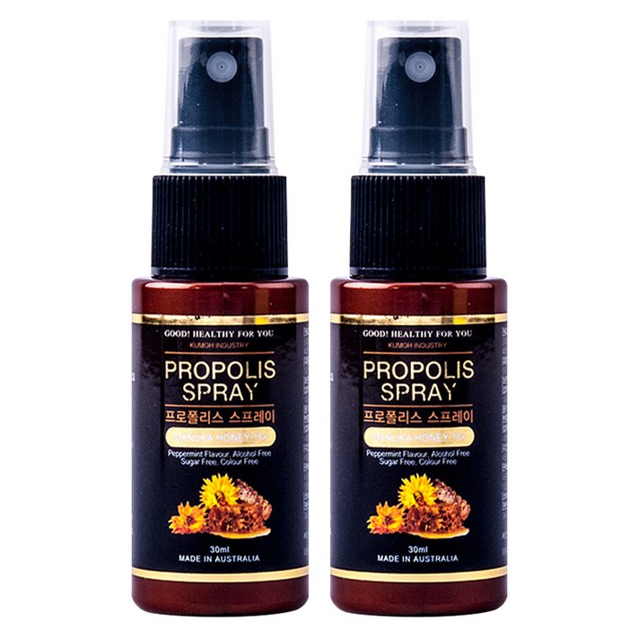 굿헬씨포유 프로폴리스 구강 항균 스프레이, 30ml, 2개