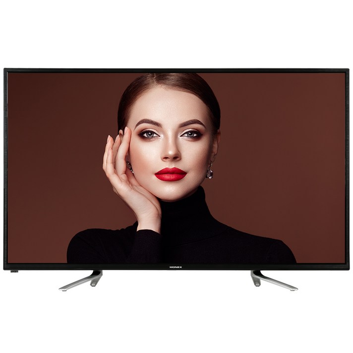 모넥스 UHD HDR 109cm TV M433683UT, 스탠드형, 자가설치