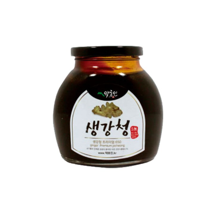 약초인 수제 생강청, 650g, 1개
