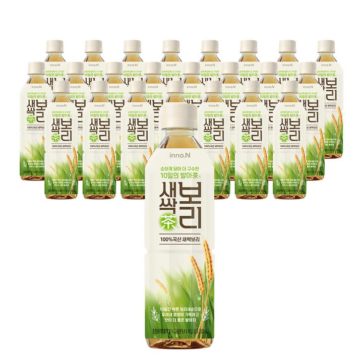 innoN 새싹 보리차, 500ml, 24개