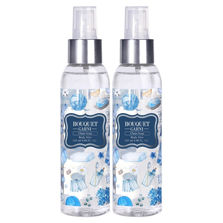부케가르니 바디미스트 클린솝, 145ml, 2개