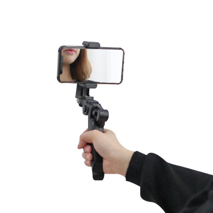 히키스 스마트폰 VLOG영상촬영 핸드그립 셀카봉 삼각대, R5540