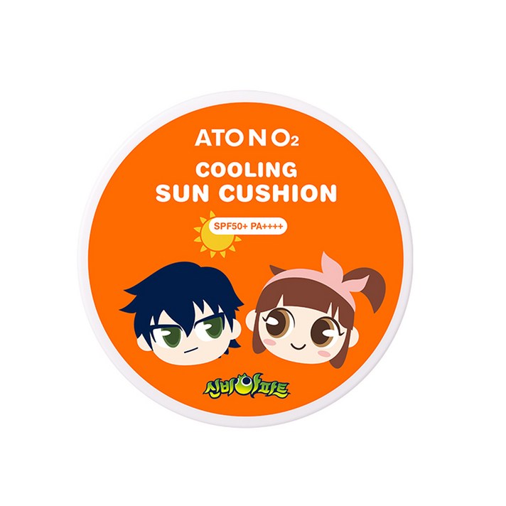 아토엔오투 쿨링 선쿠션 SPF50+ PA++++ 랜덤발송, 15g, 1개