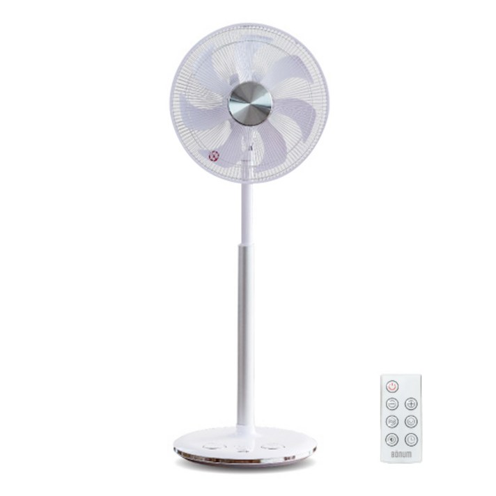 보눔 BLDC 스탠드형 풋터치 리모컨 선풍기 35cm, HL-DF3000