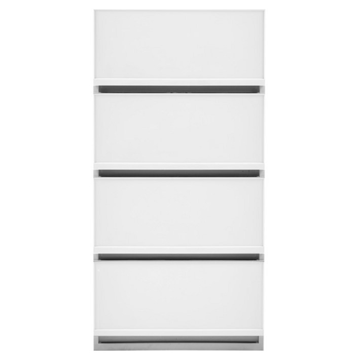 샤바스 컬러스토리 400 4단 서랍장, 화이트, 1개