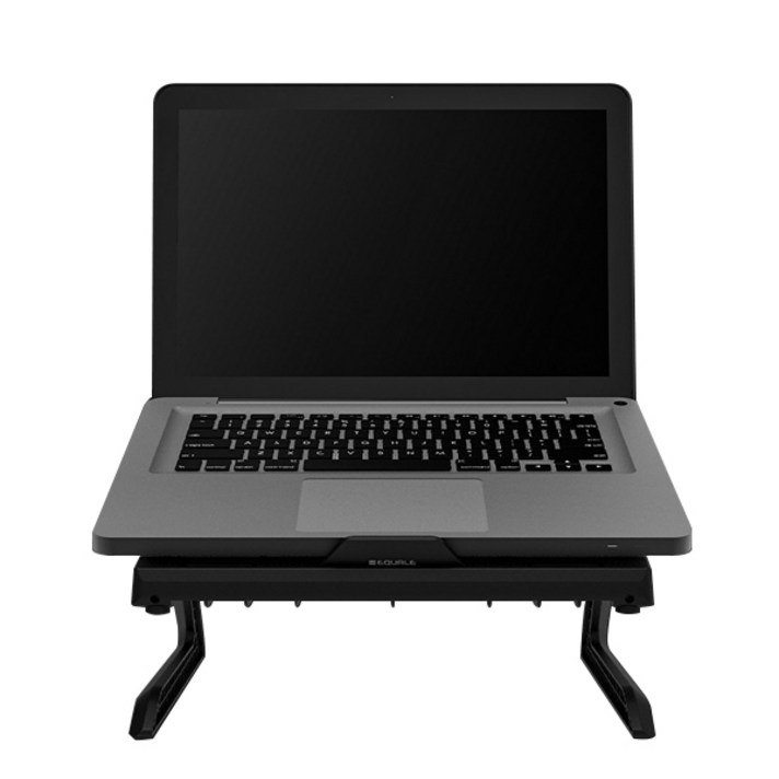 브라보텍 EQUALE 노트북 받침대 AP-9002, 블랙