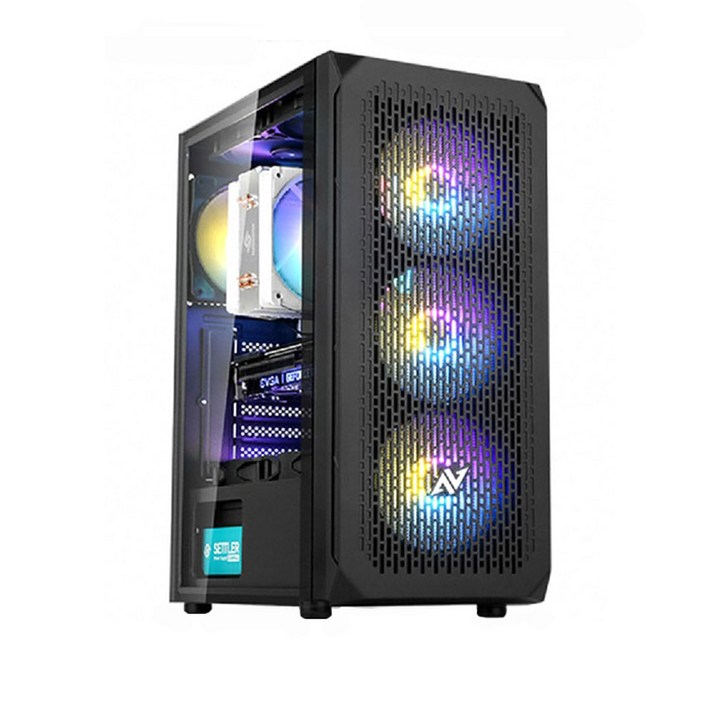 블루컴퓨터 프리미엄 게이밍 컴퓨터 PC(라이젠 3700X RTX2060SUPER MSI박격포맥스 삼성 16GB NVMe M2 256GB) + 장패드, 기본형, 단일상품